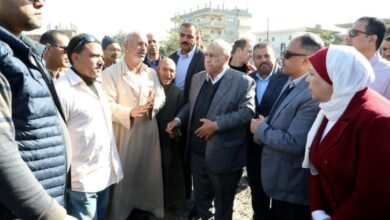 محافظ الشرقية يتفقد مشروعات بتكلفة 24 مليون