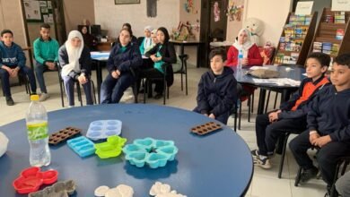 مكتبة حلوان تحتفل بلغة الضاد