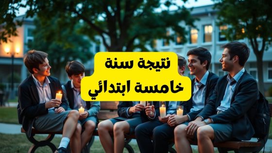 نتيجة سنة خامسة ابتدائي 2025