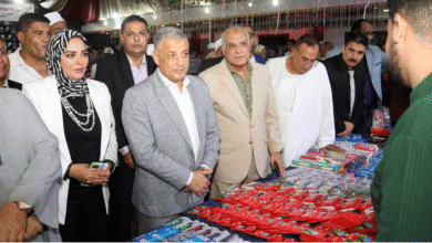 افتتاح معرض المستلزمات المدرسية